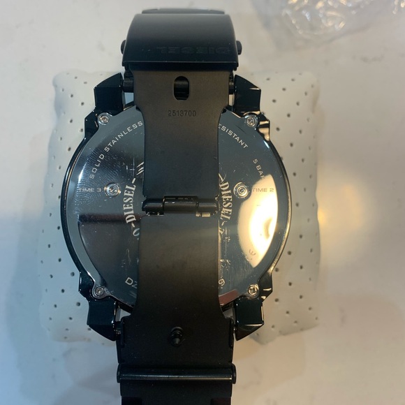 Diesel Black Multi-Dial Watch - Picture 9 of 11